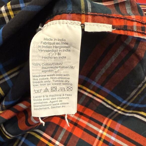 J. Crew Classic-fit boy shirt Stewart tartan Size 2 Top Blouse Holiday Festive - Picture 10 of 13